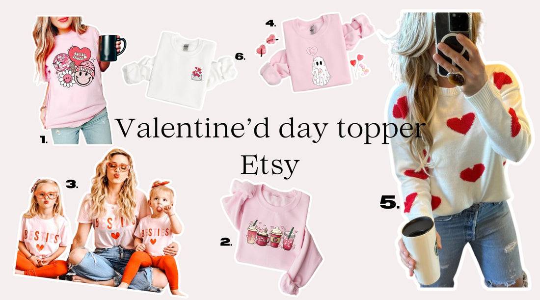 Valentine's Day Topper Fra Etsy