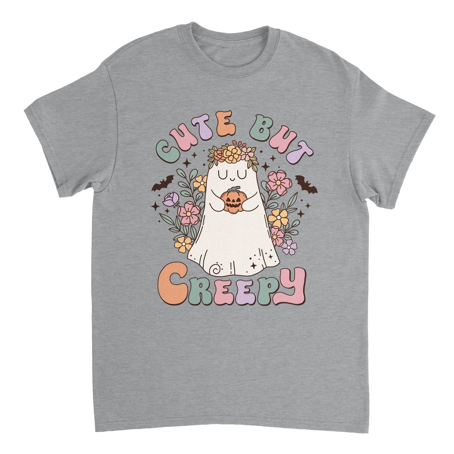 Söt men läskig Halloween-t-shirt