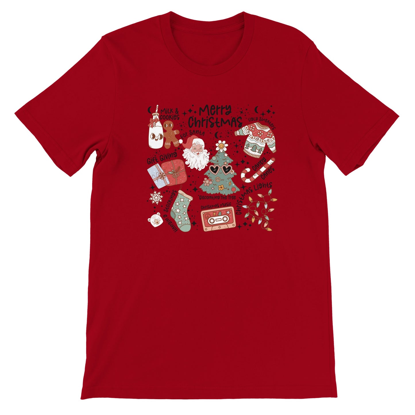 Retro Christmas T-Shirt Christmas