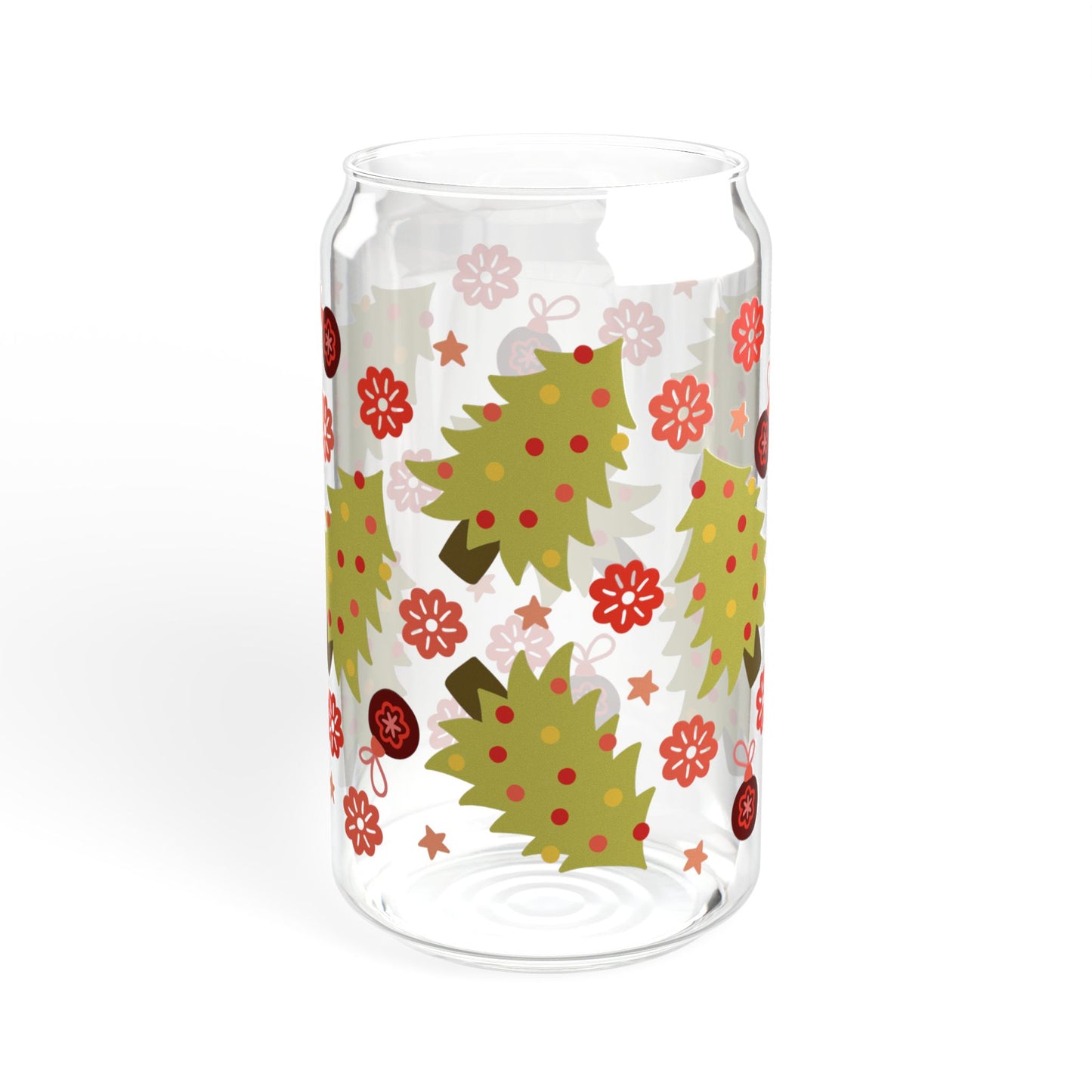 90s Christmas Glass - jul