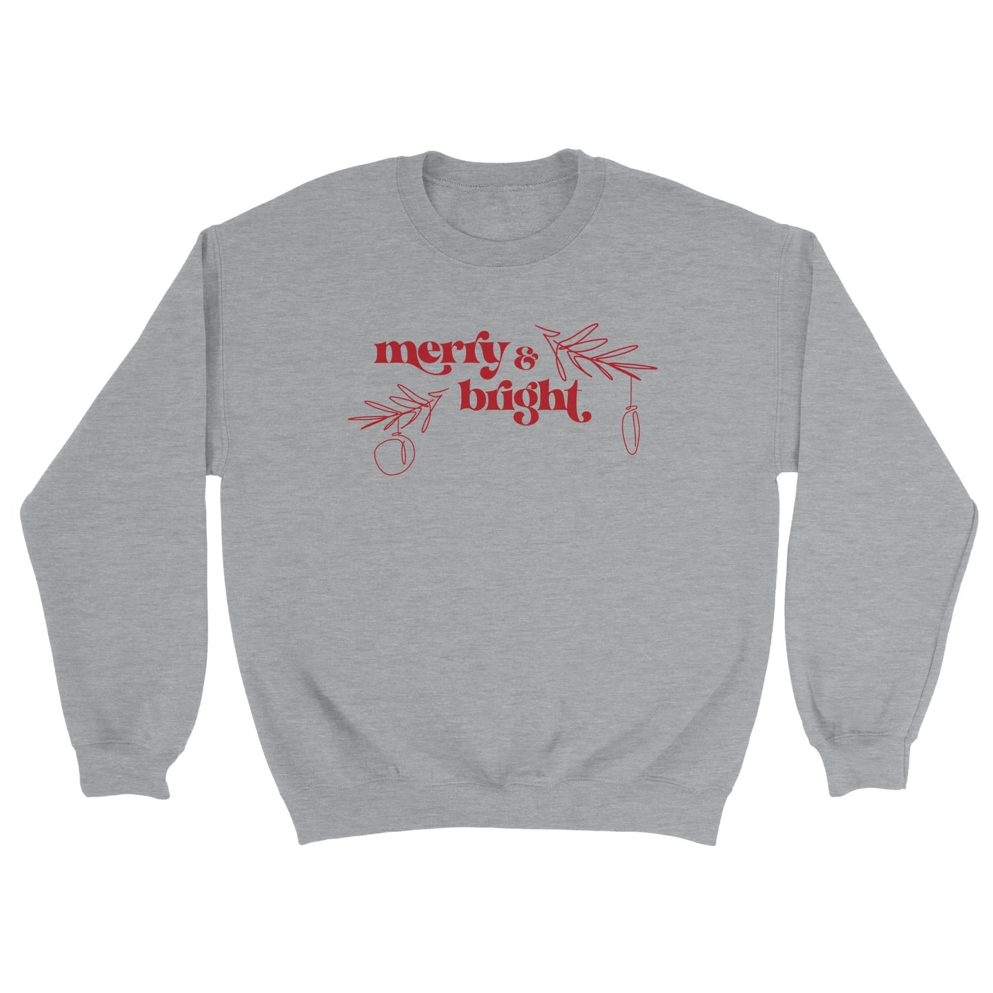 Merry and Bright Christmas Sweater