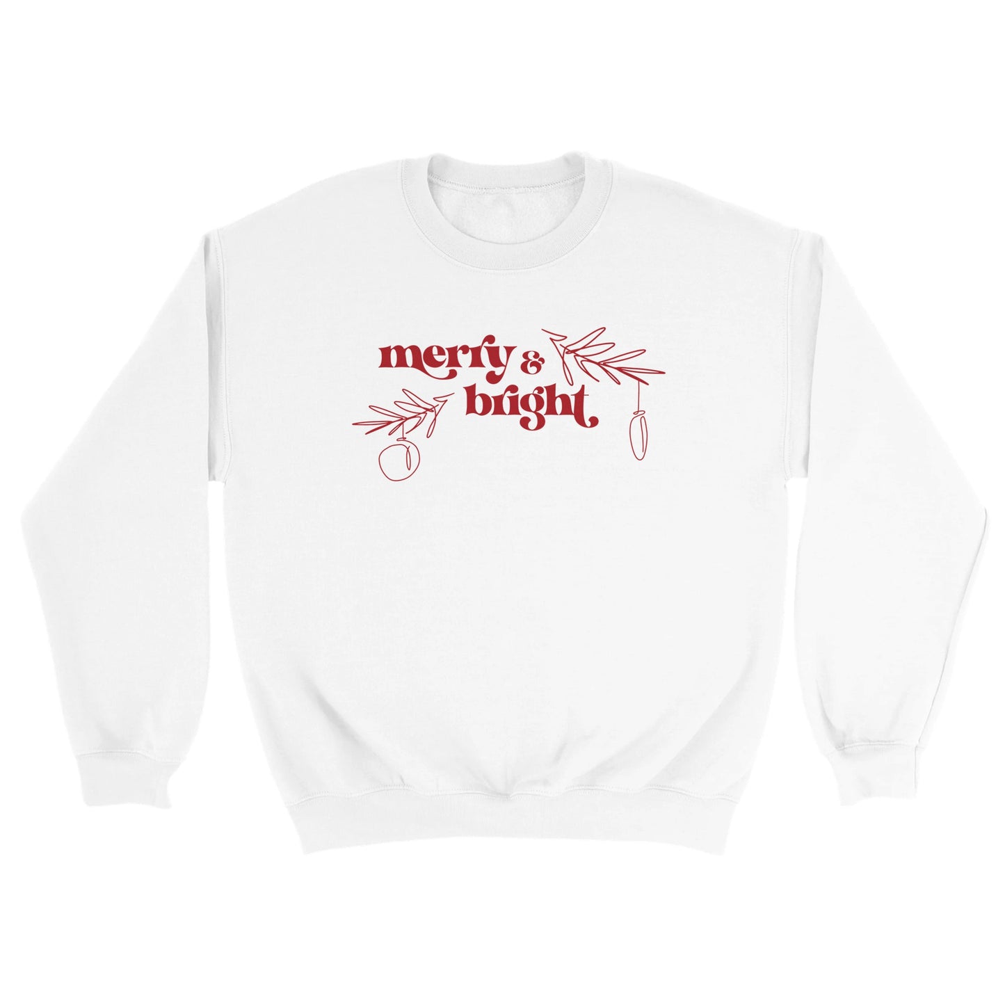 Merry and Bright Christmas Sweater