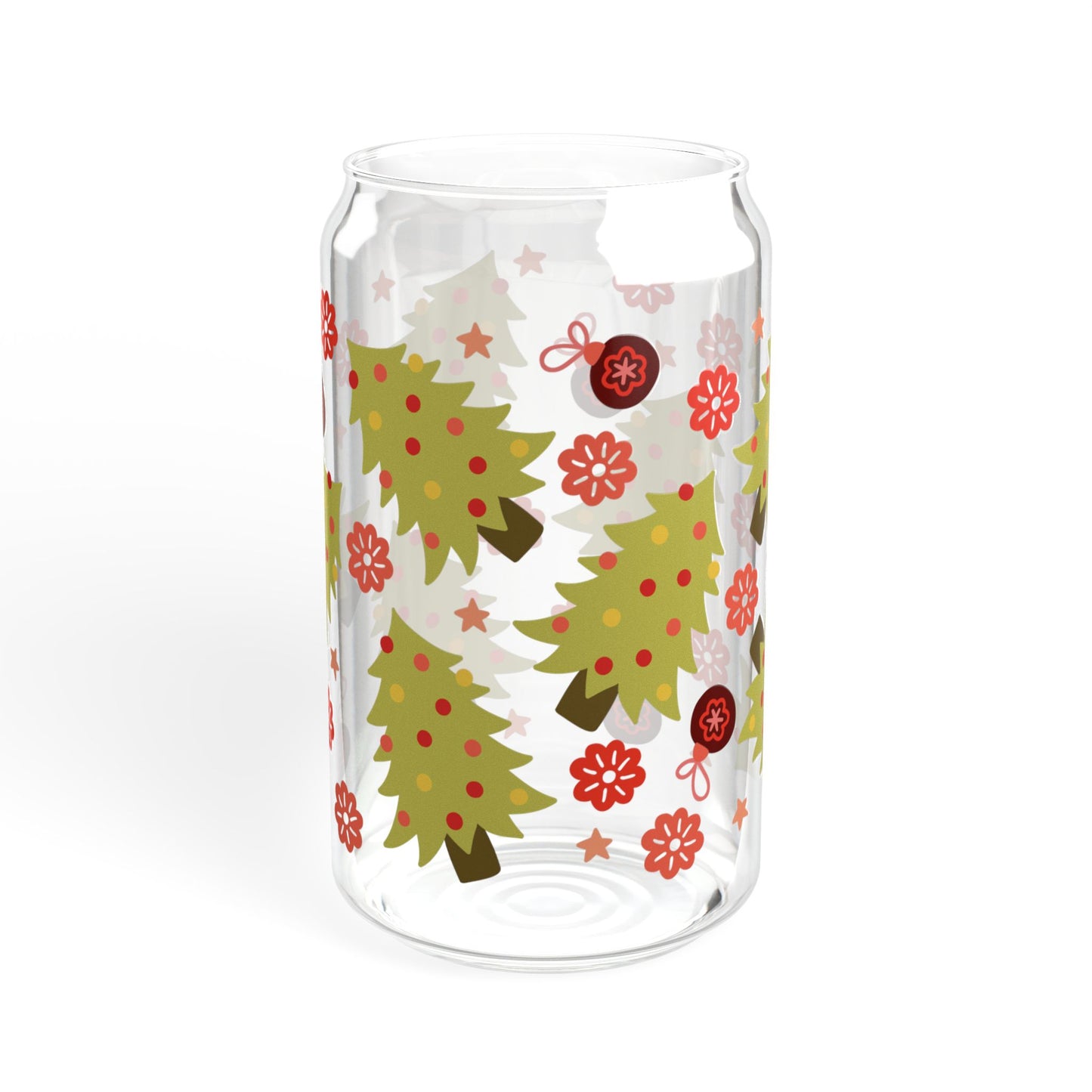 90s Christmas Glass - jul