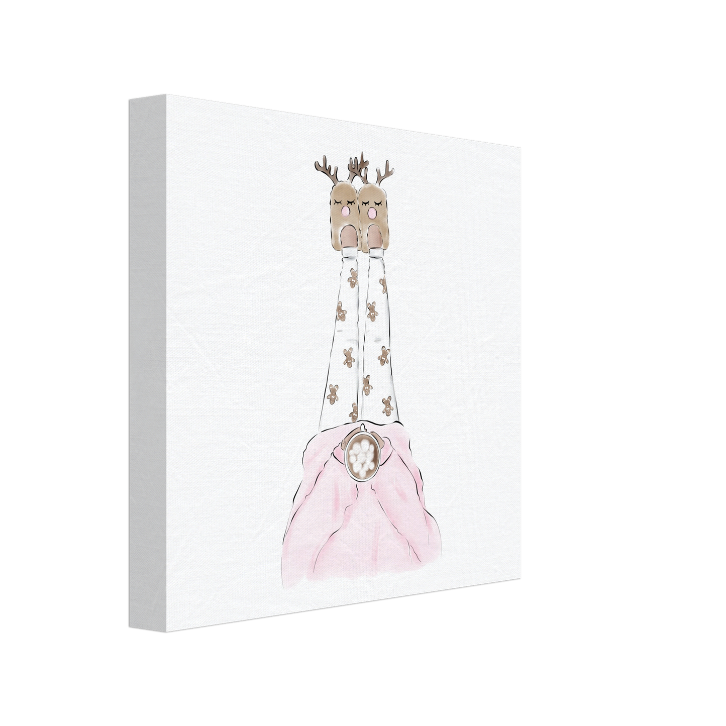 Pink and Cozy Christmas Bilde