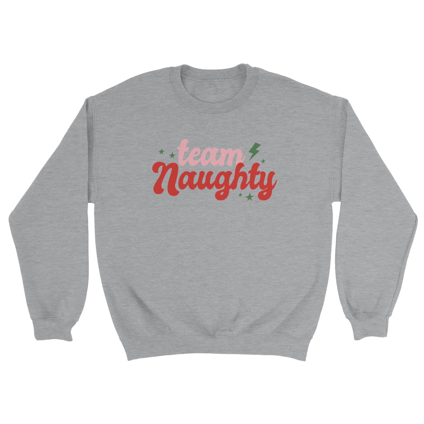 Team Naughty Christmas Sweater