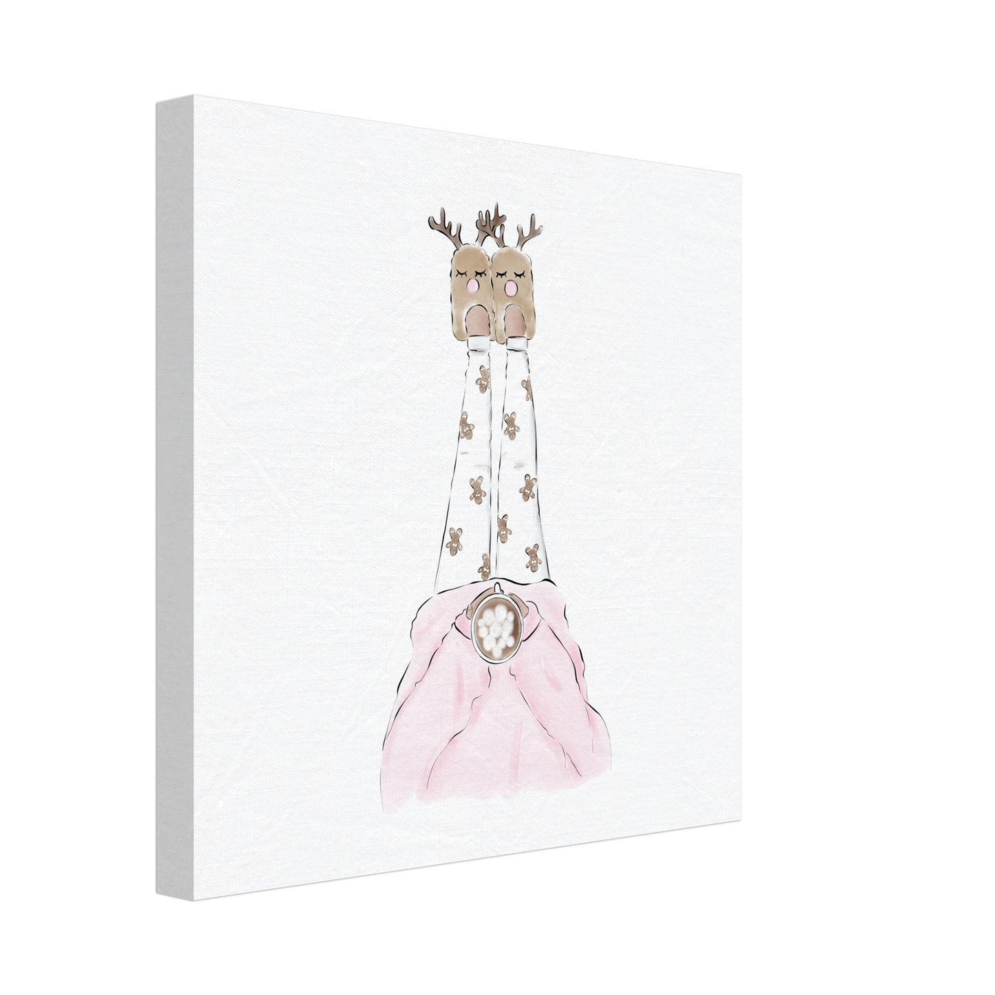 Pink and Cozy Christmas Bilde