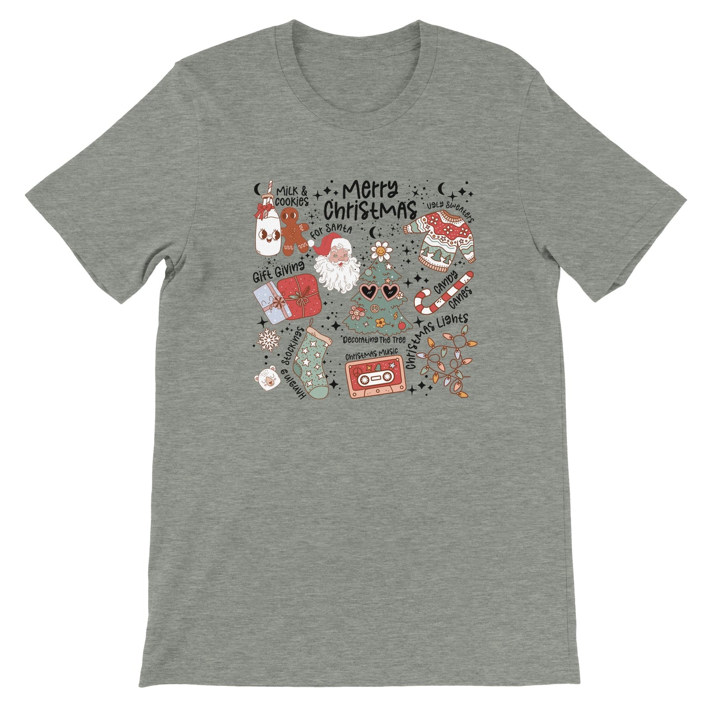 Retro Christmas T-Shirt Christmas