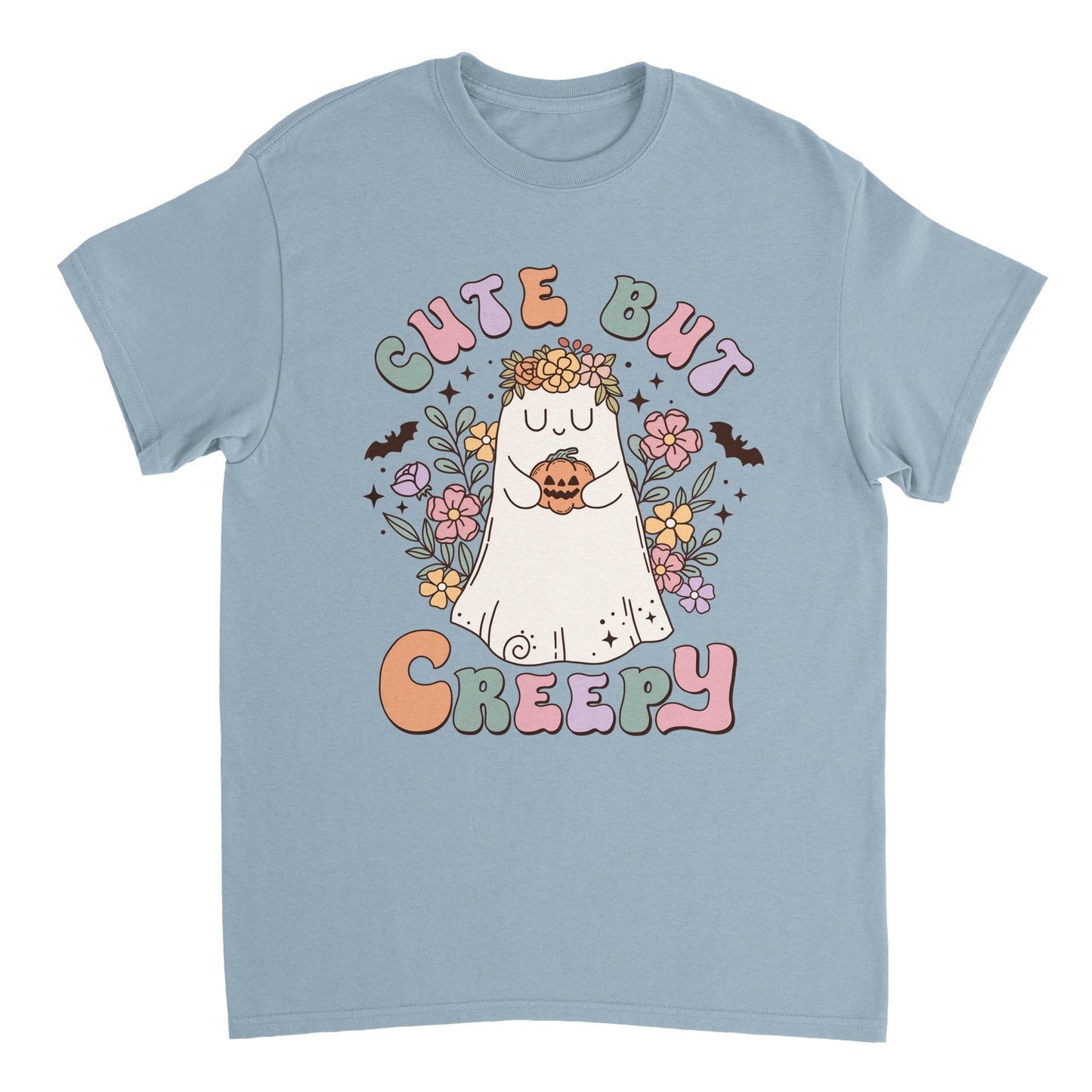Söt men läskig Halloween-t-shirt