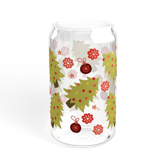 90s Christmas Glass - jul