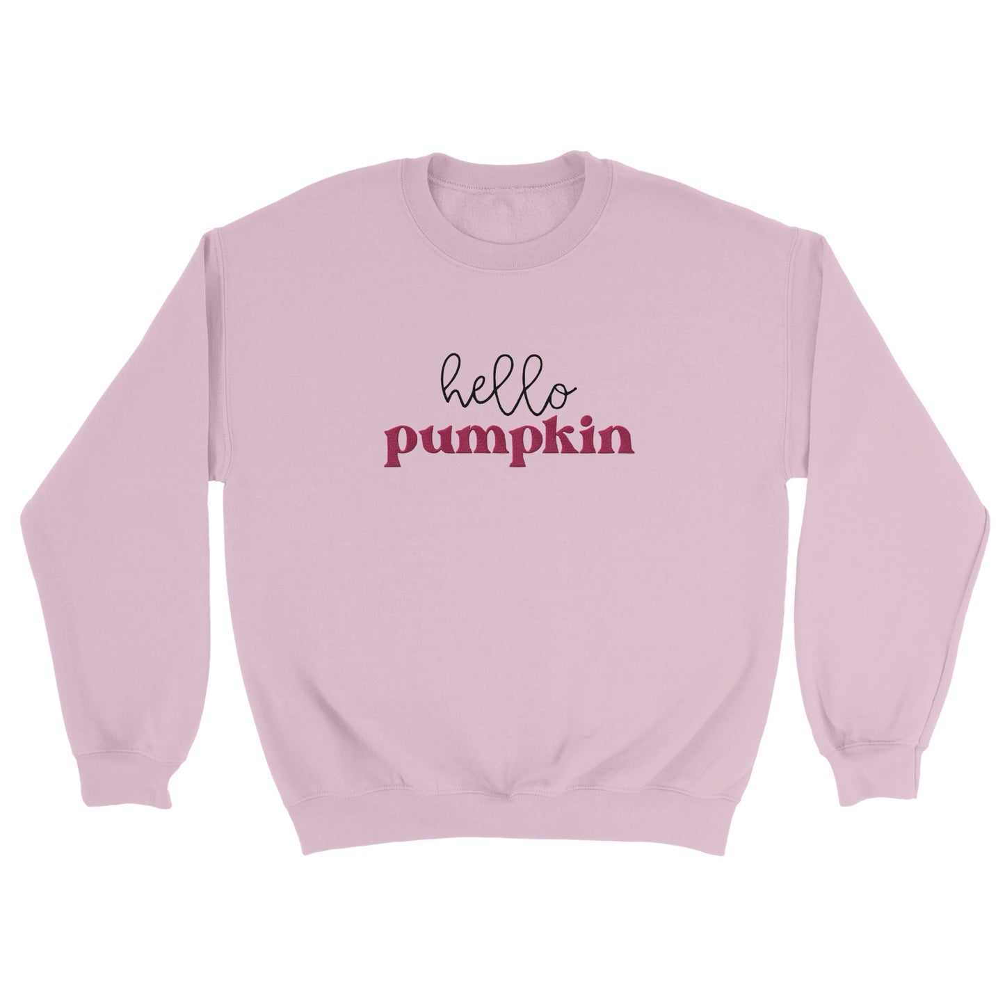 Hej Pumpa Hösttröja - Broderad