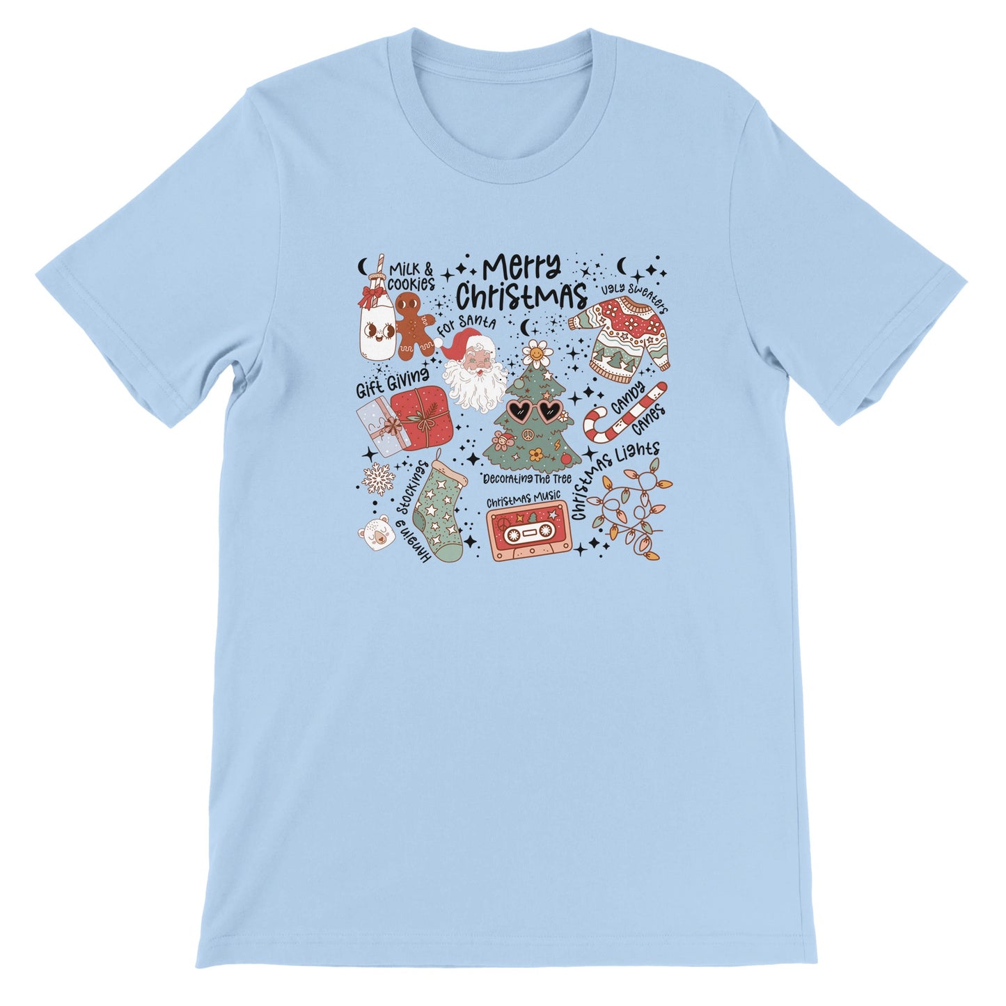Retro Christmas T-Shirt Christmas