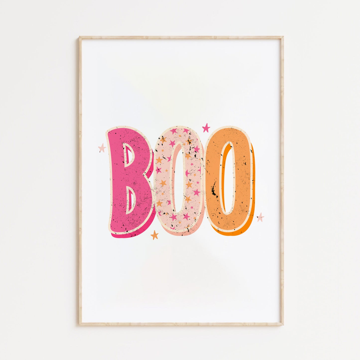 Boo Halloween Poster