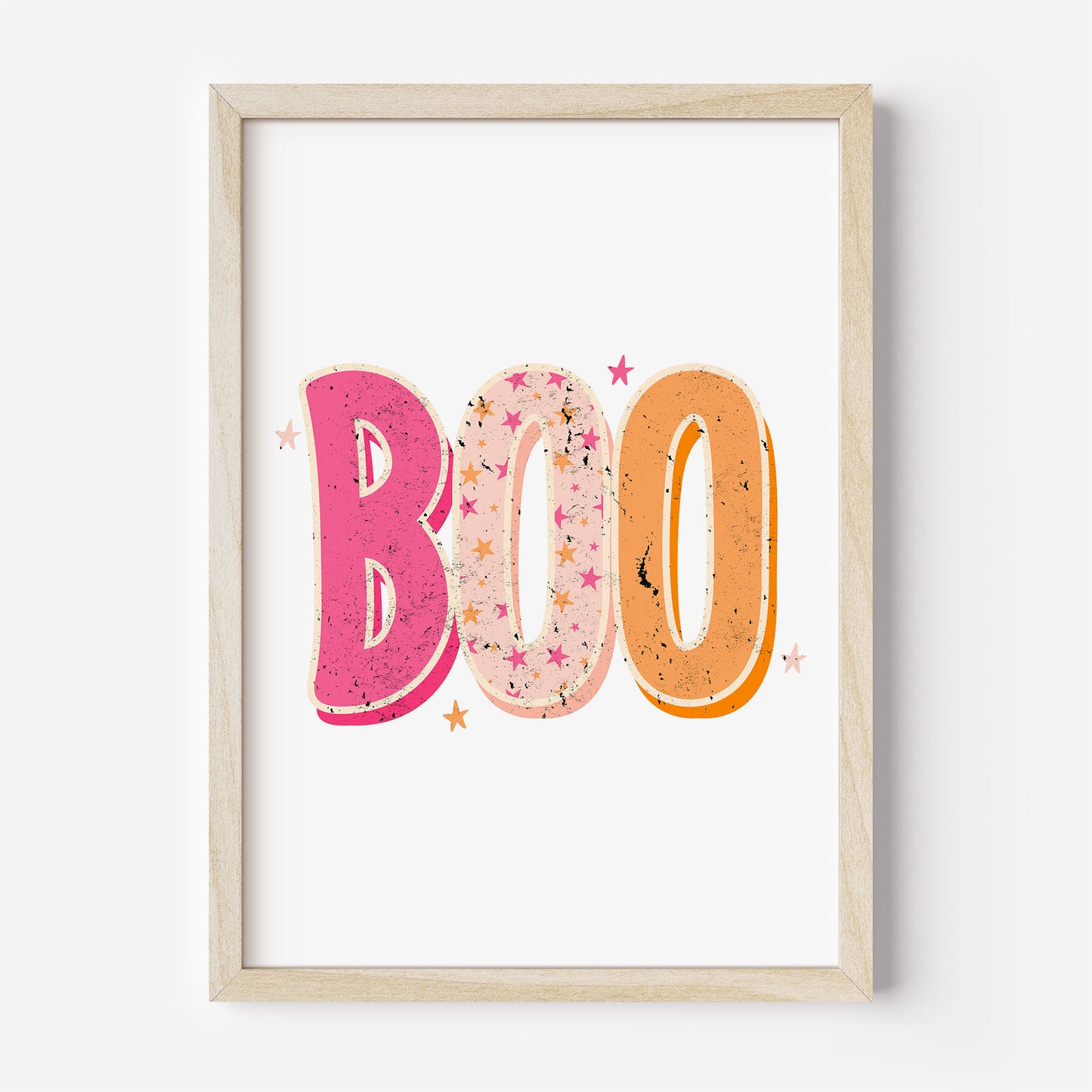 Boo Halloween Plakat