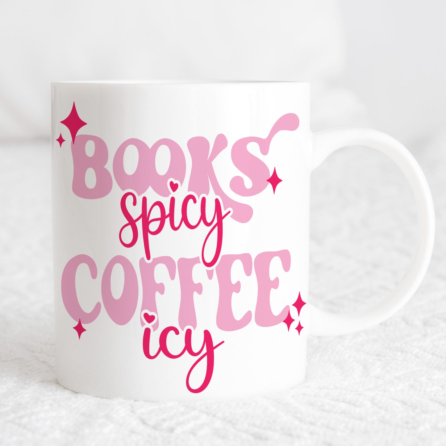 Books Spicy Coffee Icy Mug