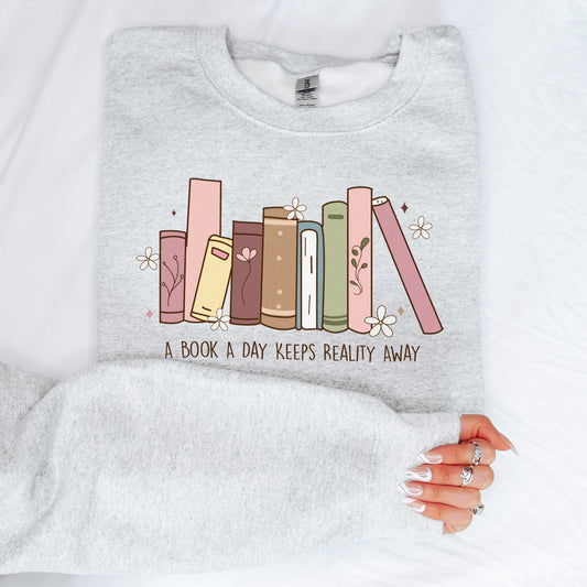 Booktok Sweatshirt - A Book a day