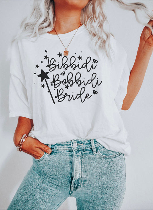 bride t-skjorte bachelorette party