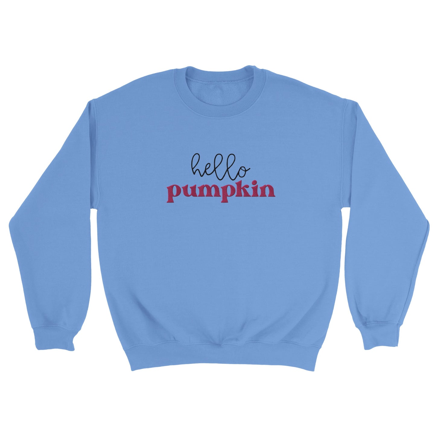 Hej Pumpa Hösttröja - Broderad