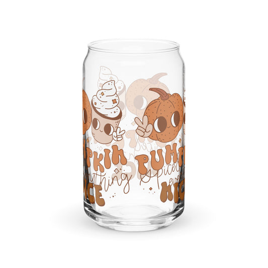 Pumpkin Spice Glass