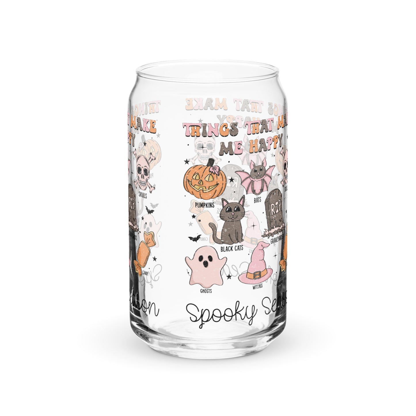 Spooky Season Glass