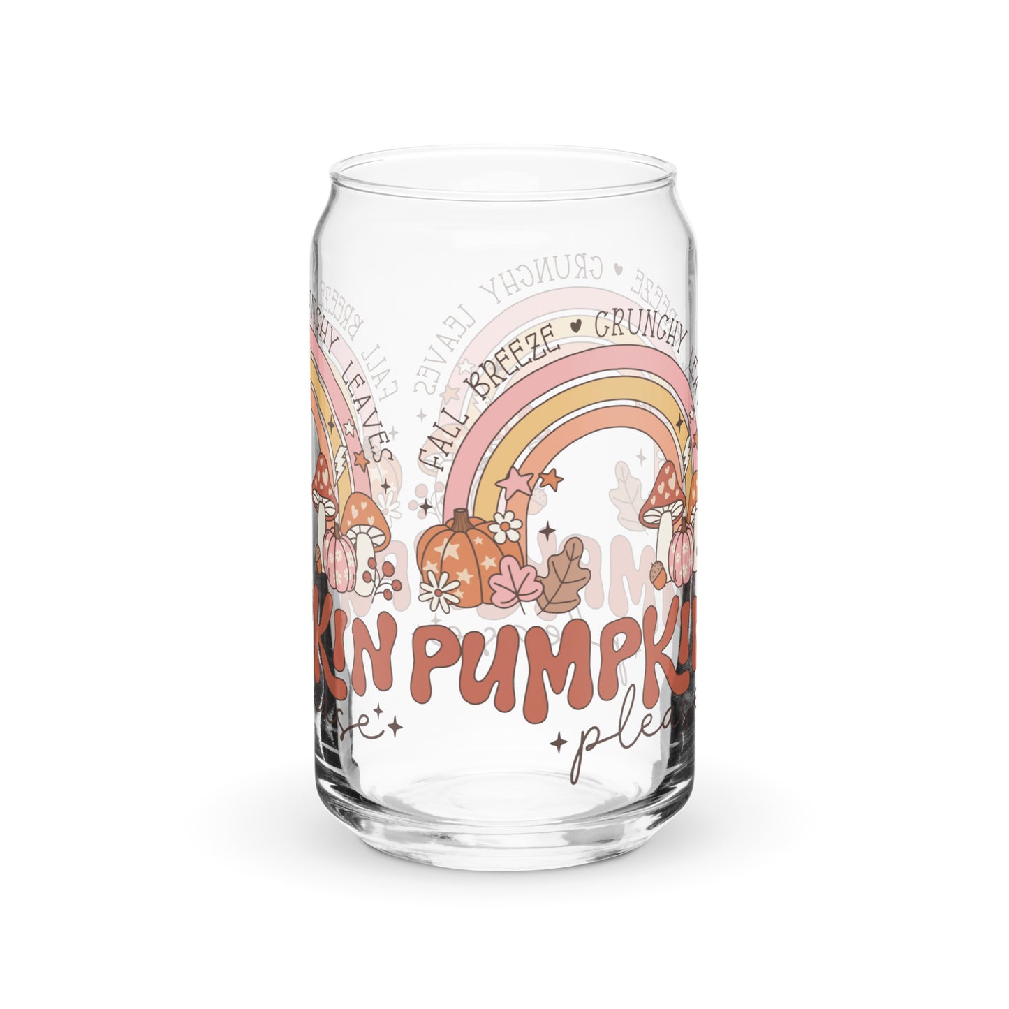 Pumpkin Rainbow Glass