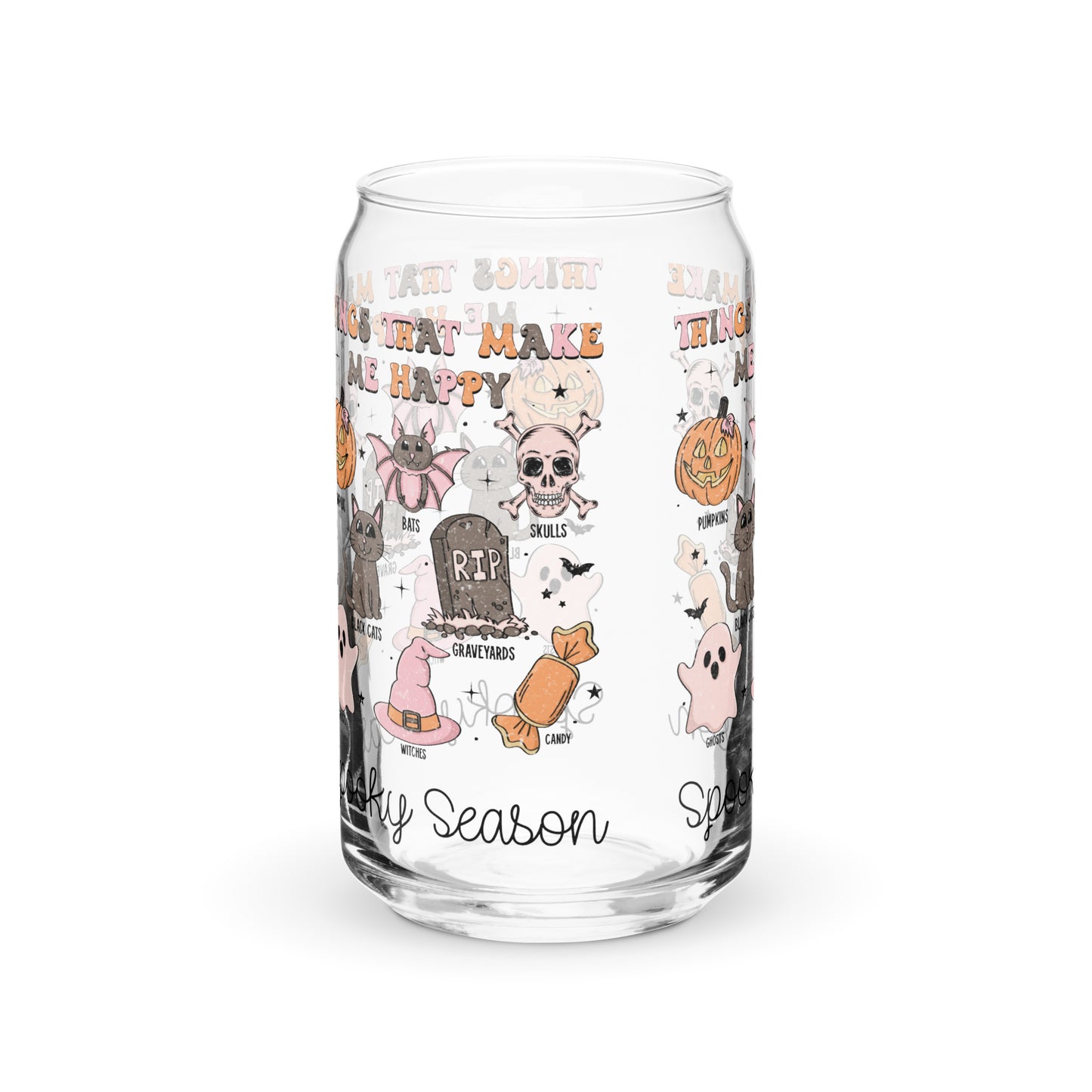 Spooky Season Glass