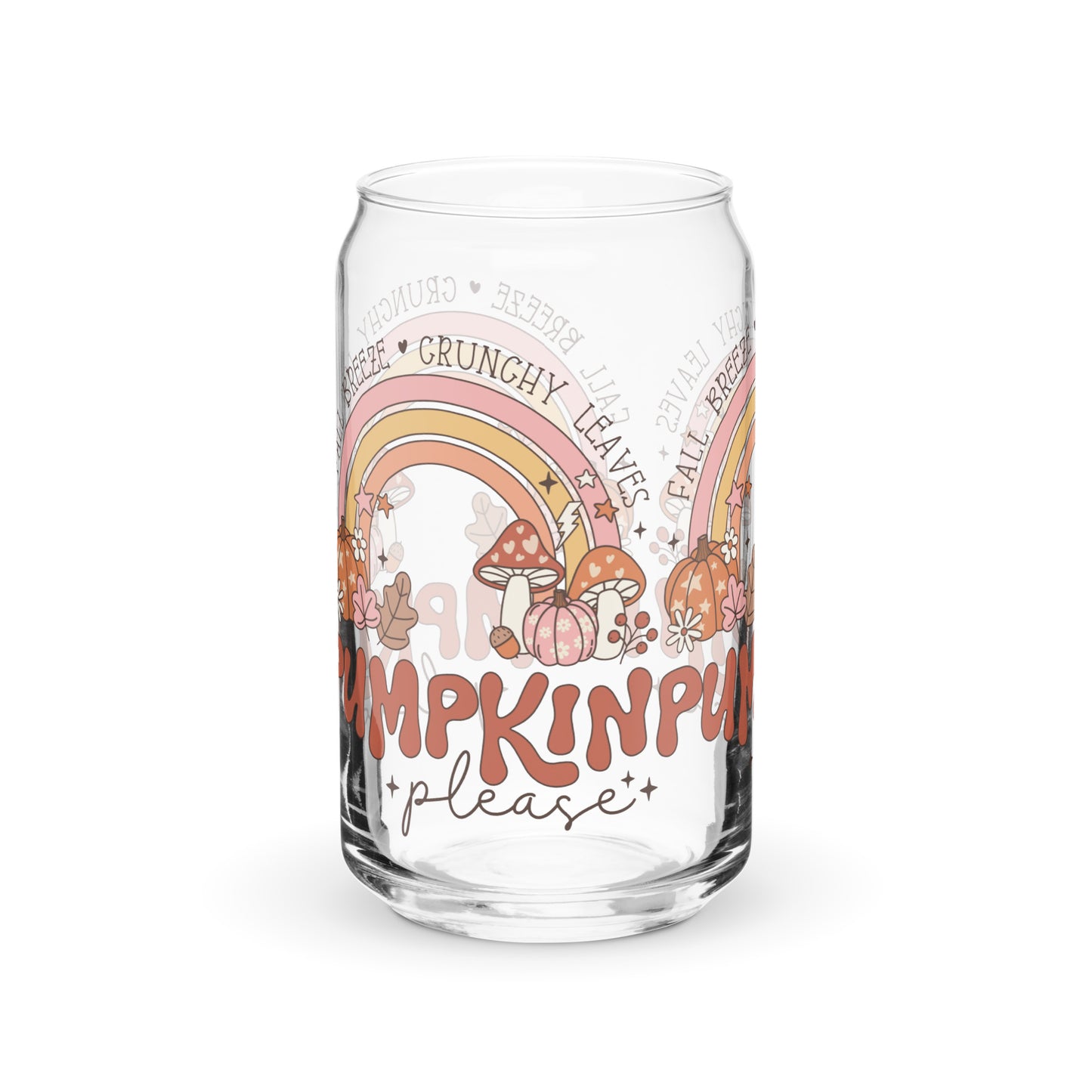 Pumpkin Rainbow Glass