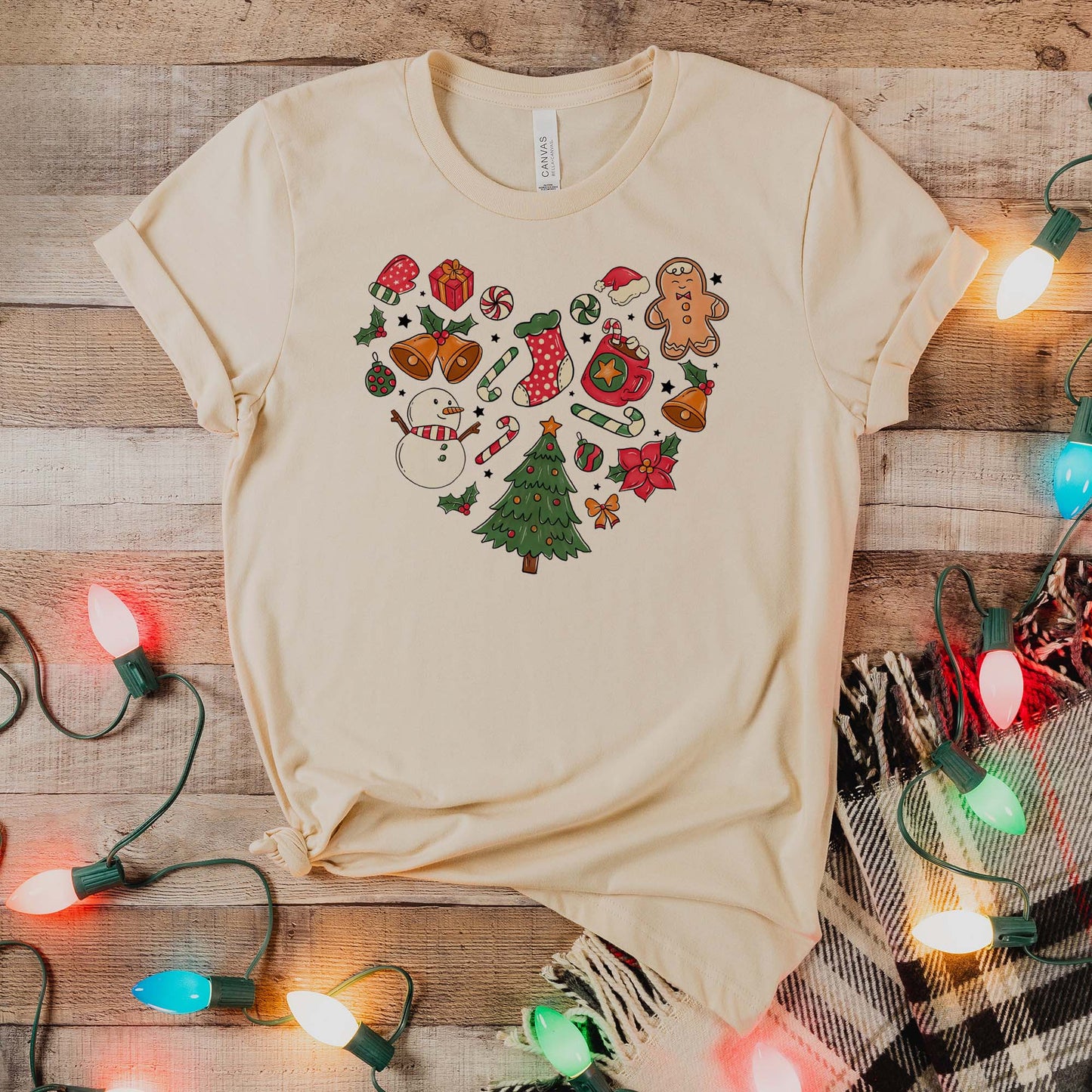 Christmas Heart T-shirt