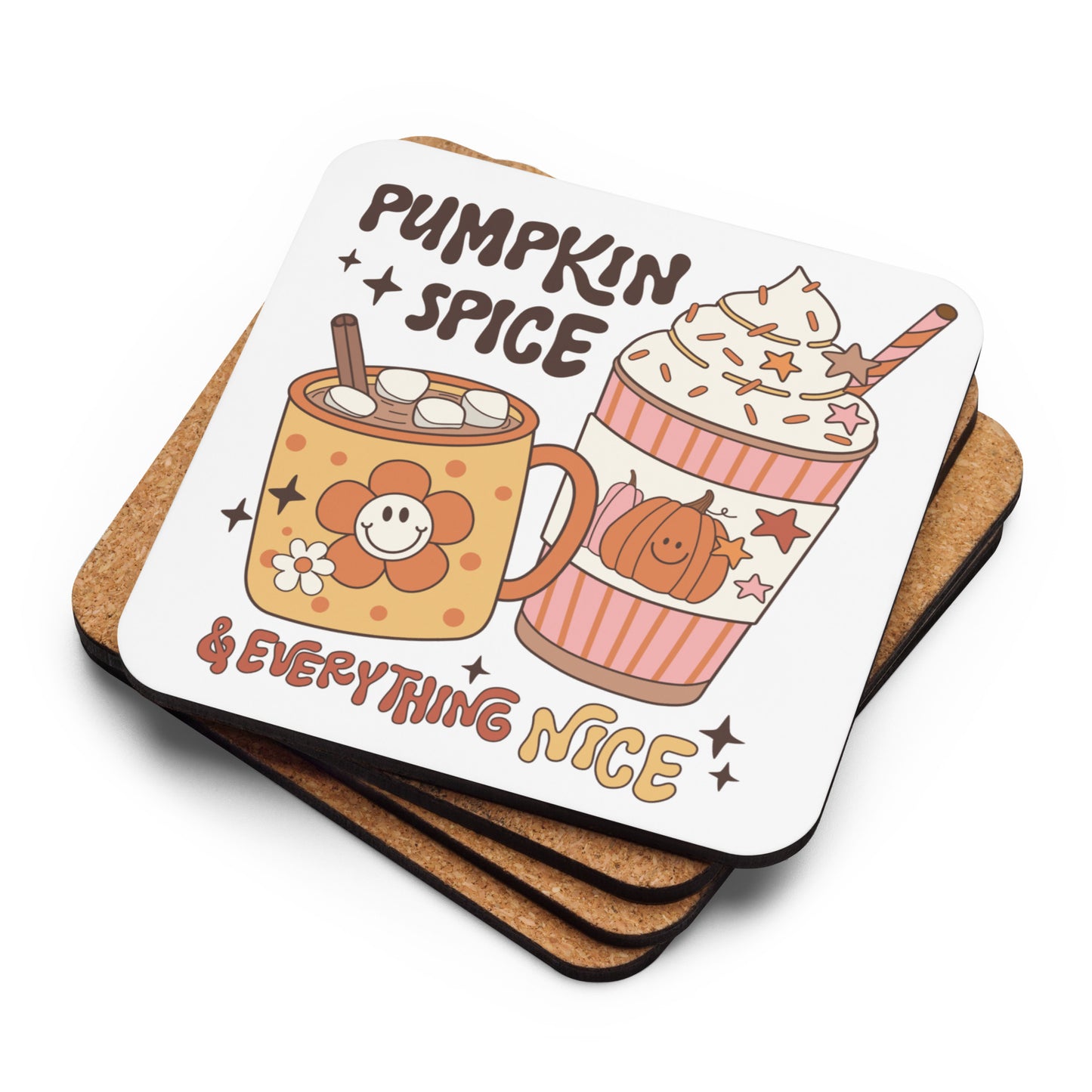 Pumpkin Spice Coaster
