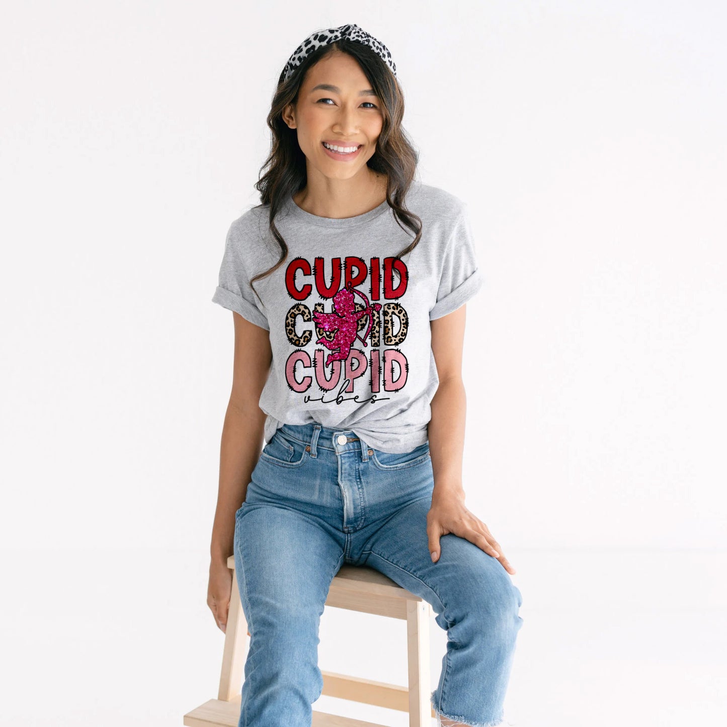 Cupid Vibes Valentine T-skjorte