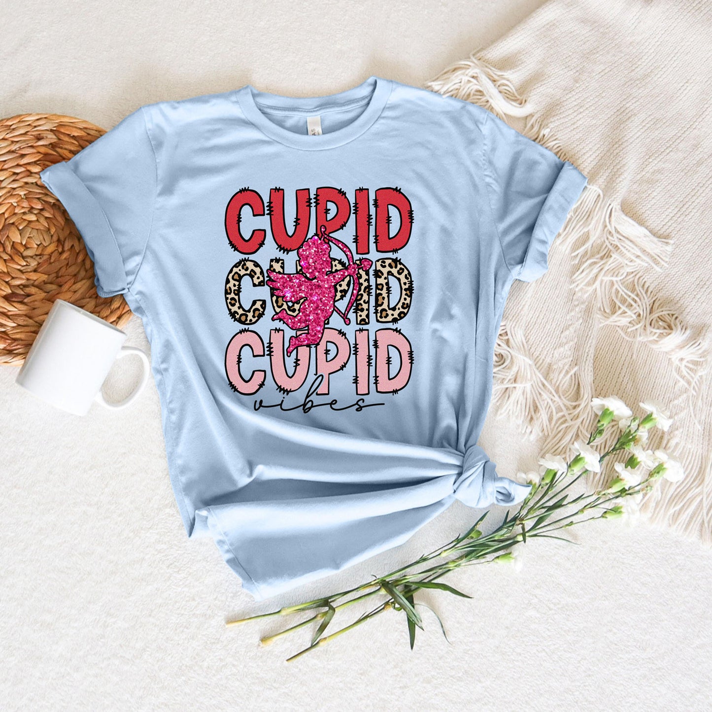 Cupid Vibes Valentine T-Shirt