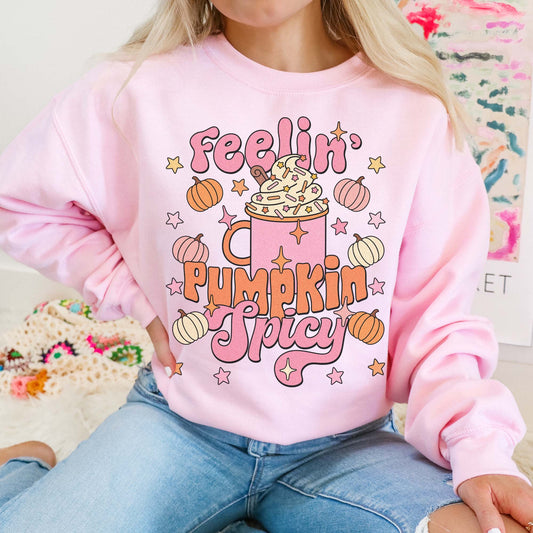 Feelin' Pumpkin Spicy Sweatshirt