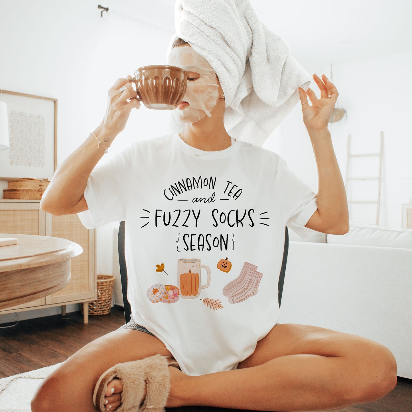 Fuzzy Socks Season T-Shirt