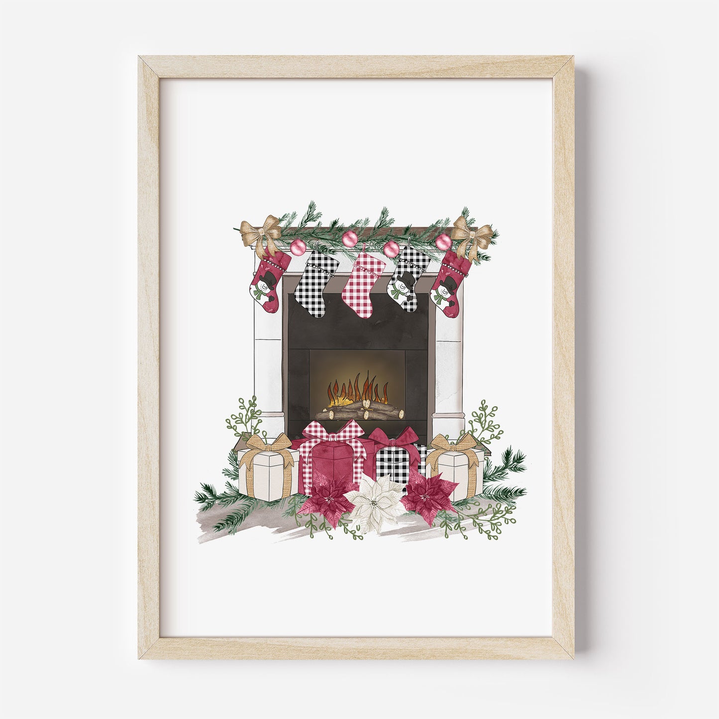 Juledekor Plakat