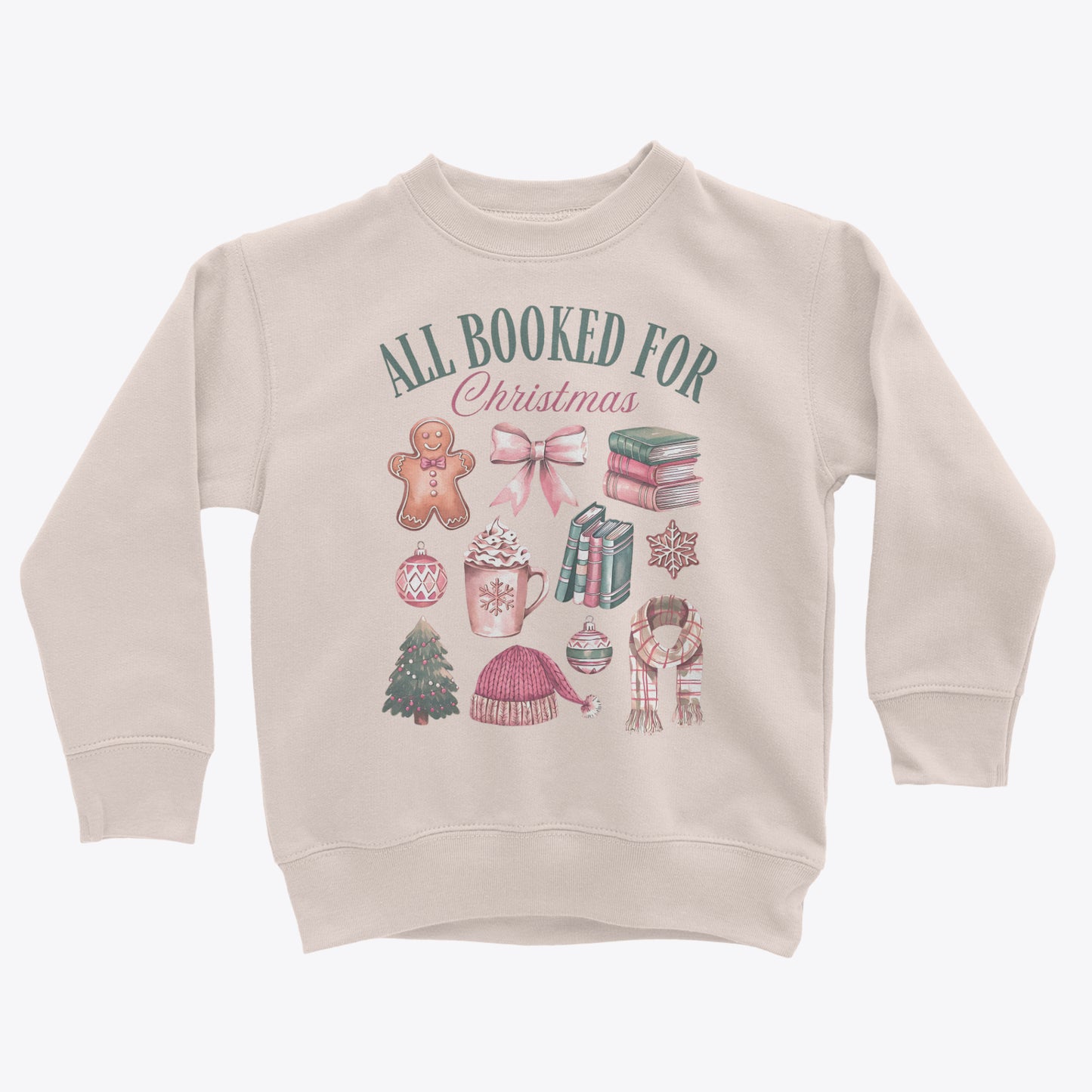 All Booked For Christmas Christmas sweater