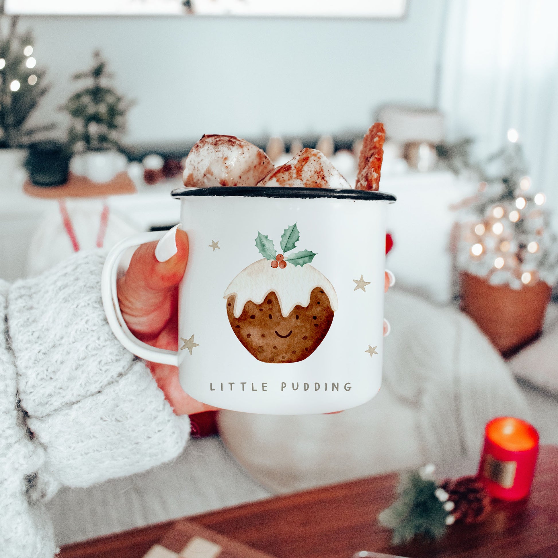 julekrus emaljekrus dessert