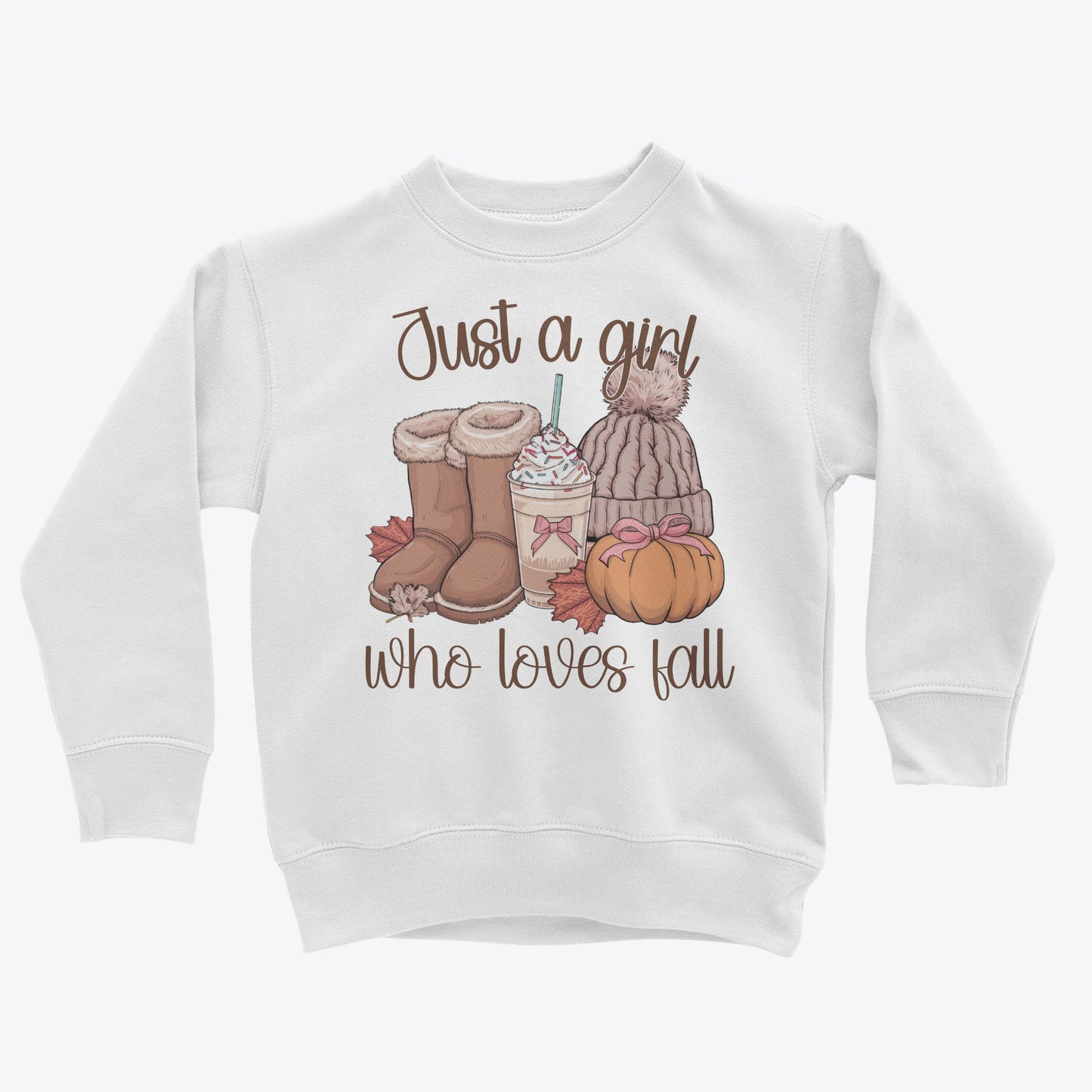 Just a Girl Who Loves Fall Sweatshirt