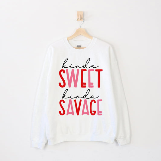 Kinda Sweet Kinda Savage Sweatshirt