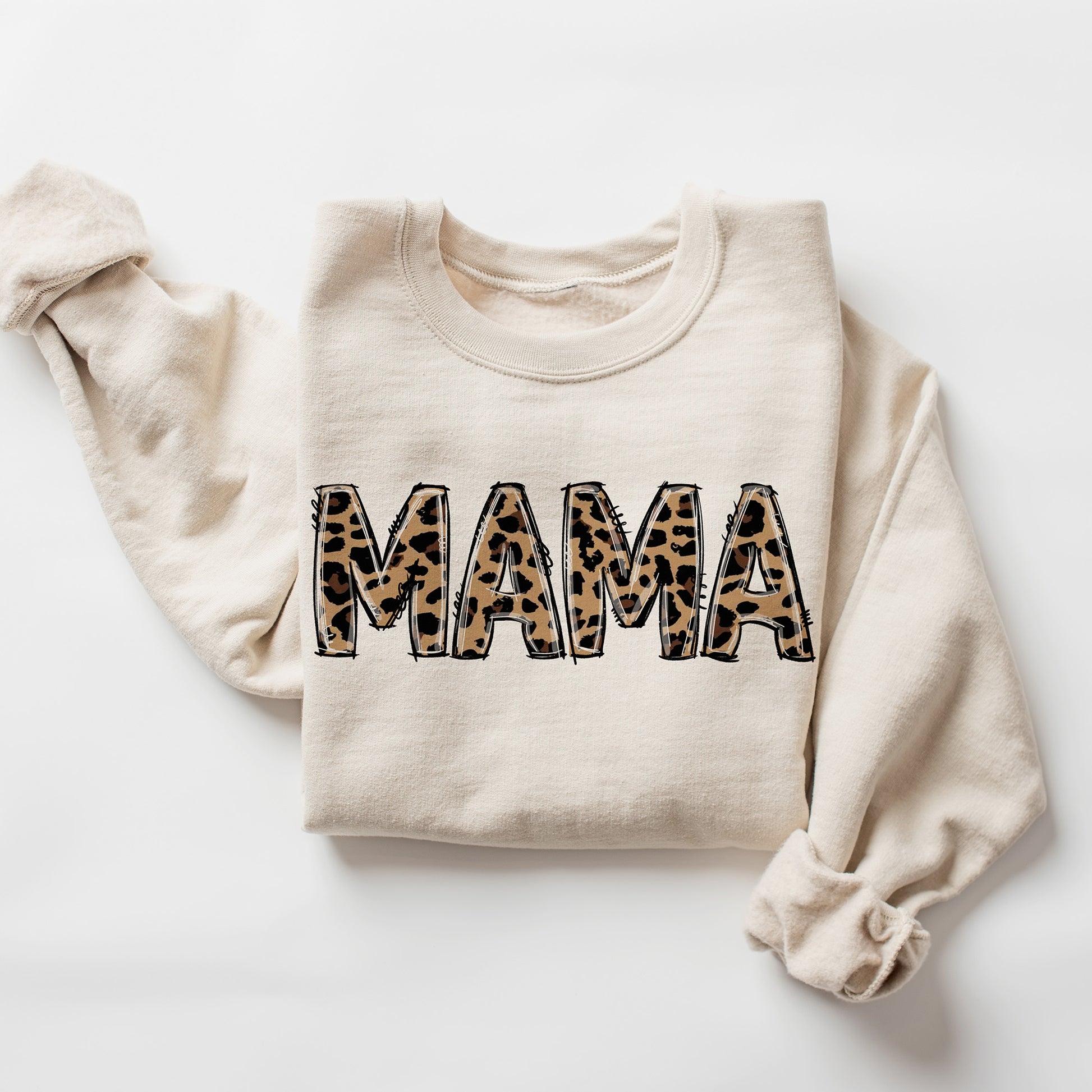 mama sweatshirt sand