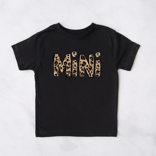 mini t-skjorte til baby svart farge