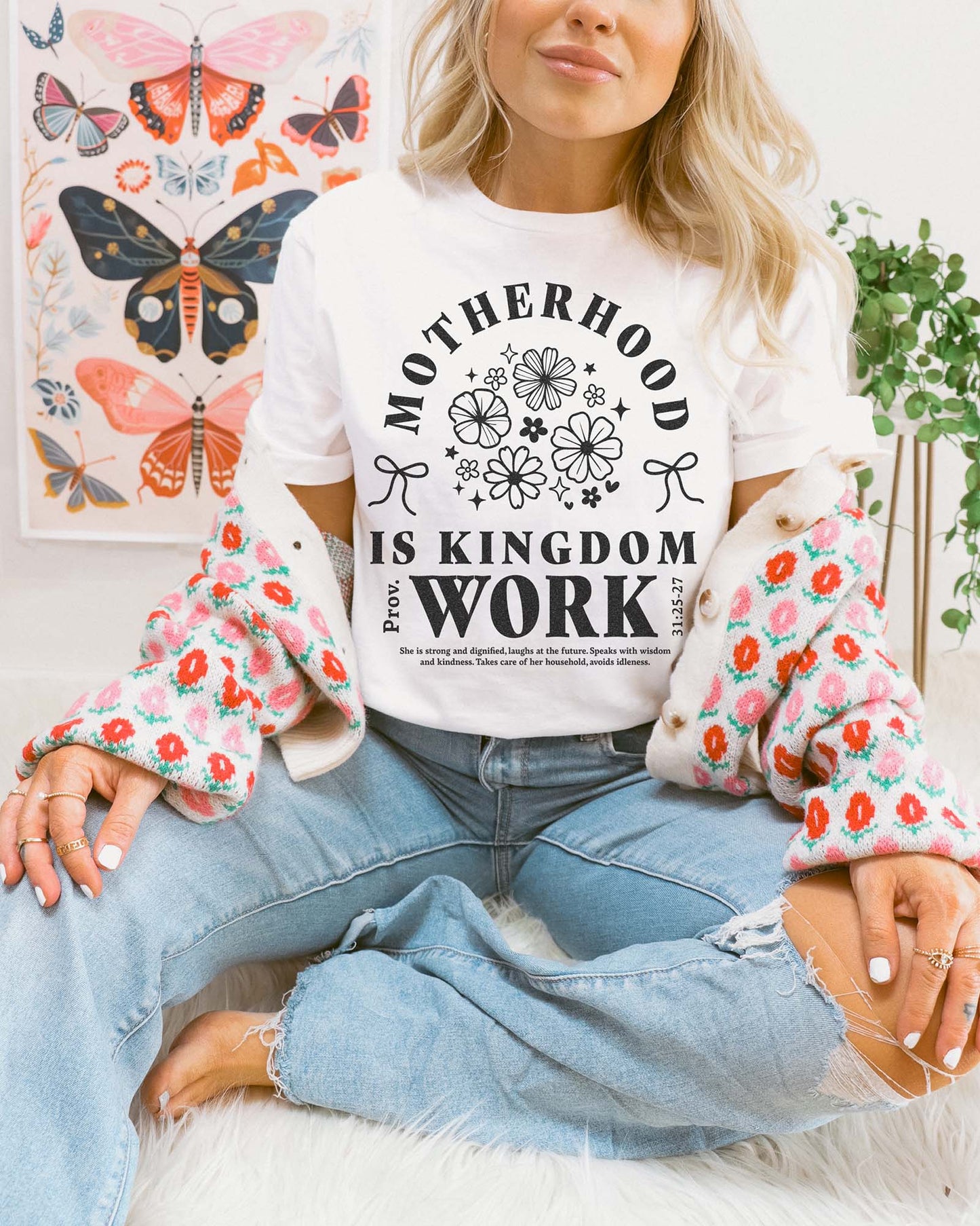 Moderskap är Guds rikes arbete T-shirt
