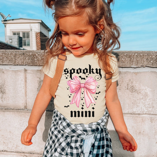 spooky mini halloween t-skjorte