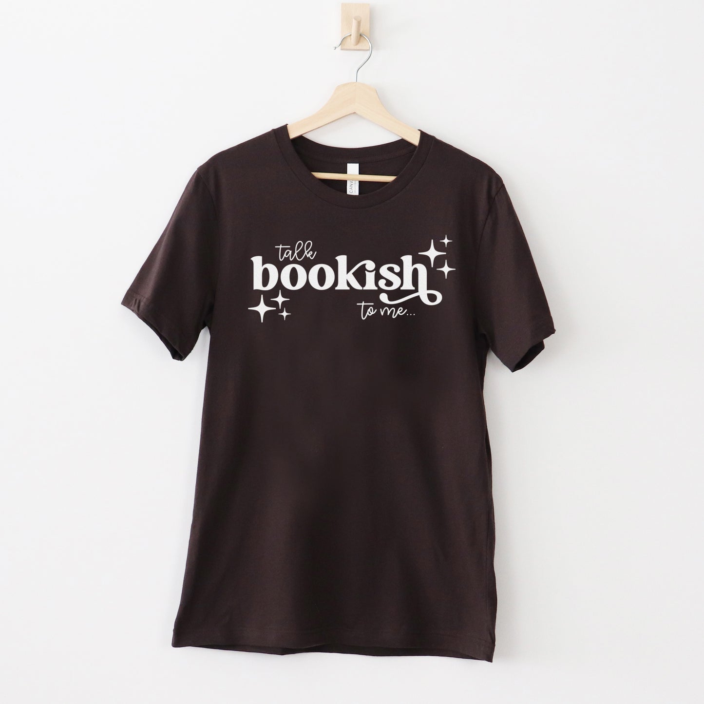 Talk bookish to me t-shirt