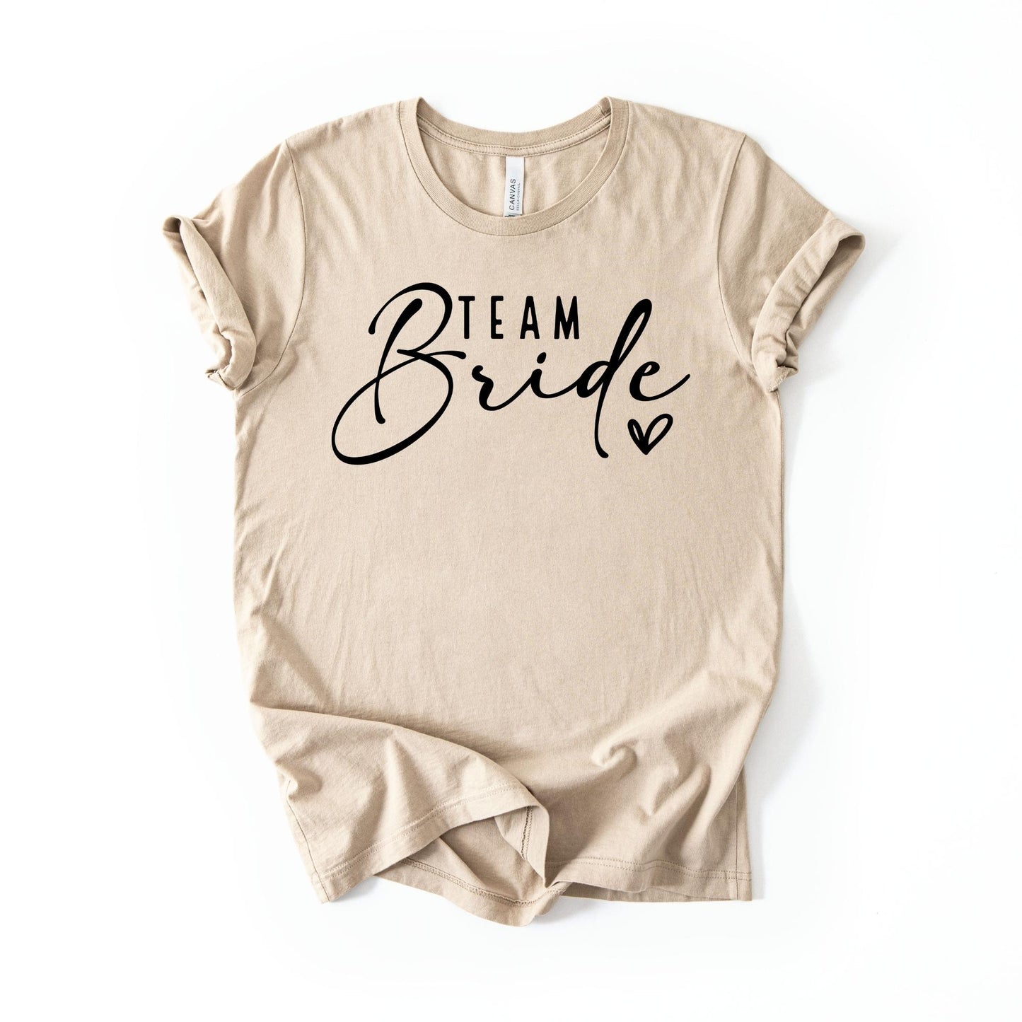 Brud-t-shirt | Team Bride-t-shirt