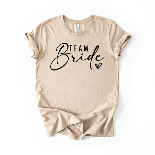Bride t-skjorte | Team Bride t-skjorte
