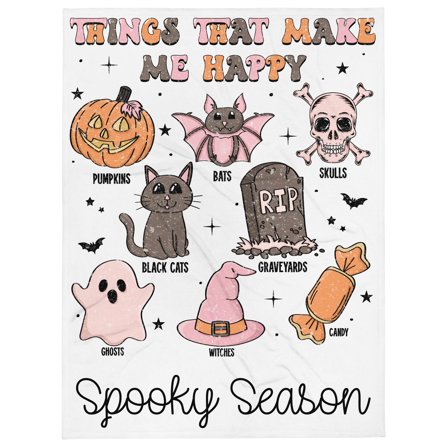 Spooky Season Halloween Blanket
