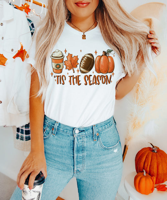 Tis The Season Fall T-skjorte