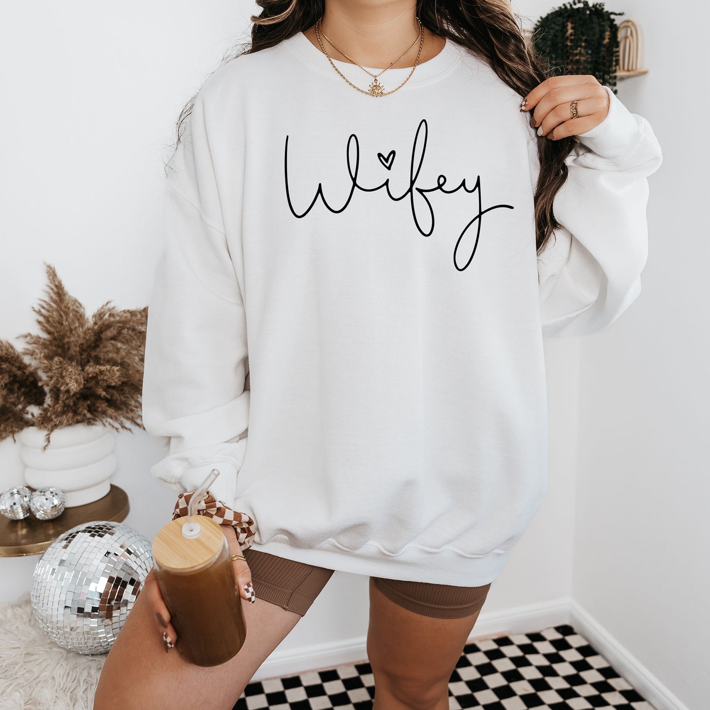 Wifey Sweatshirt | Organic