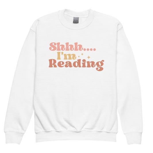 Shhh I'm Reading Sweatshirt - Barn
