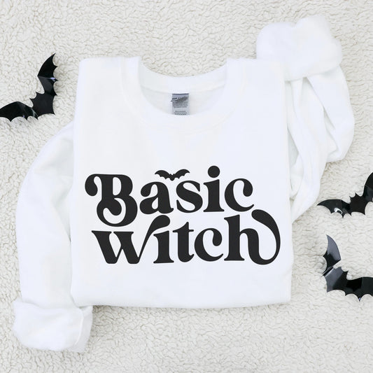 Basic Witch Halloween Sweatshirt