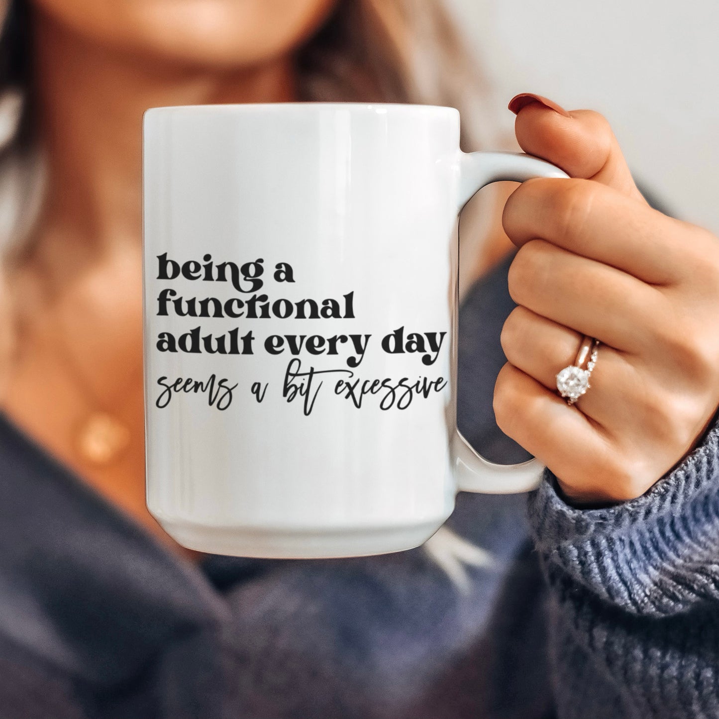 Being An Adult Mug